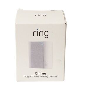 Ring Door Chime White In Home Alerts Electronics NEW